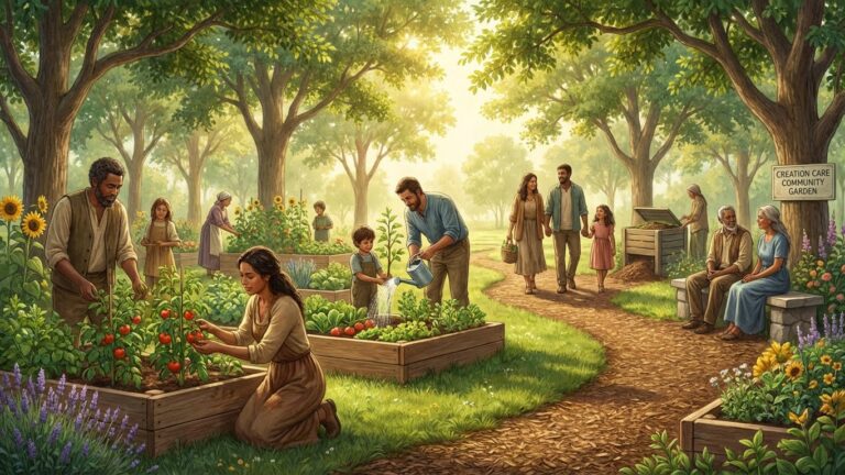 Creating a Sustainable Lifestyle Aligned with Faith