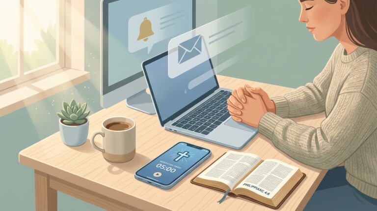 Oração, Apps e Rotina: Gerindo Ansiedade no Trabalho Remoto