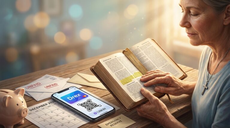 Ansiedade Financeira em 2026: Versículos, Oração e Plano Prático